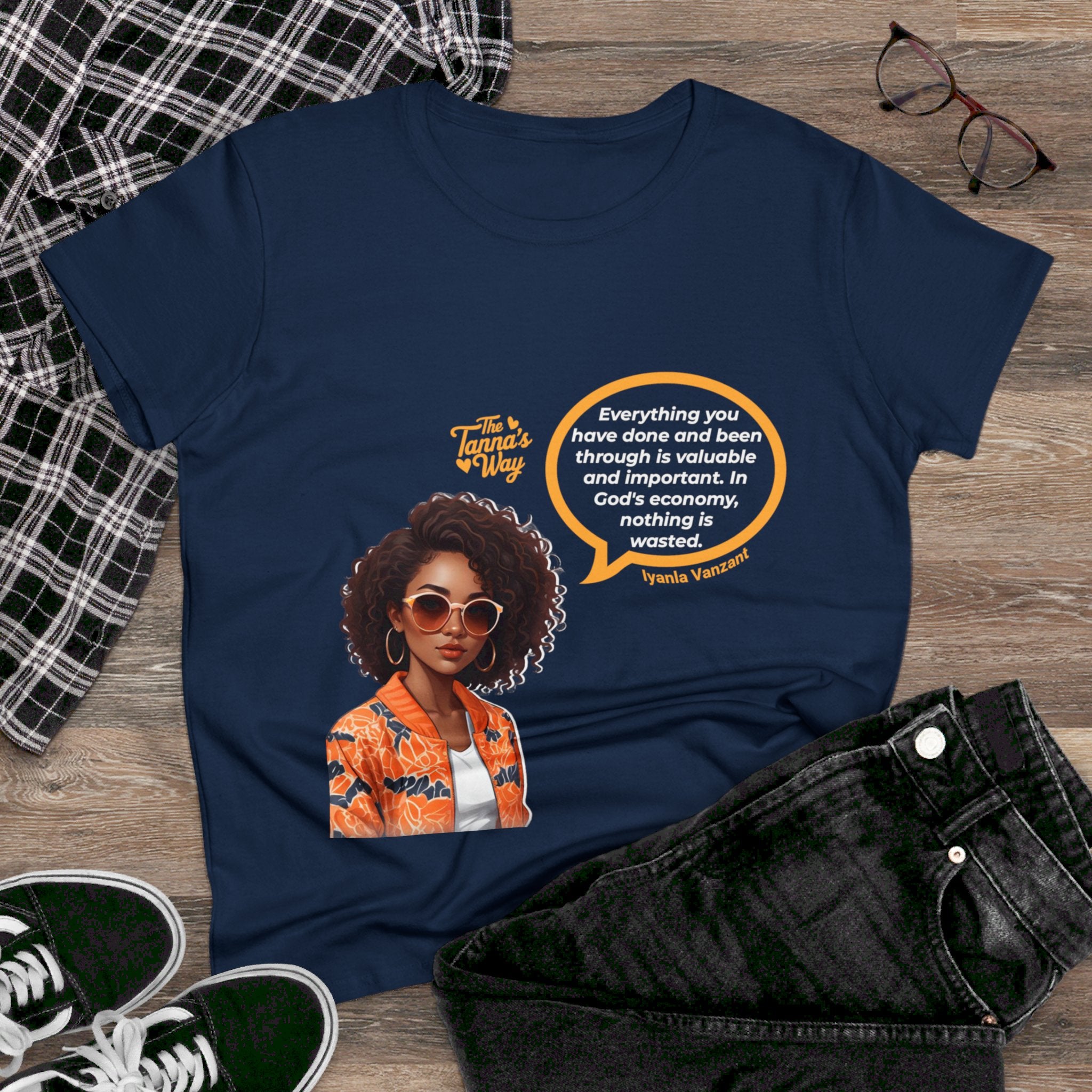 lyanla Vanzant | Women's Midweight Cotton Tee